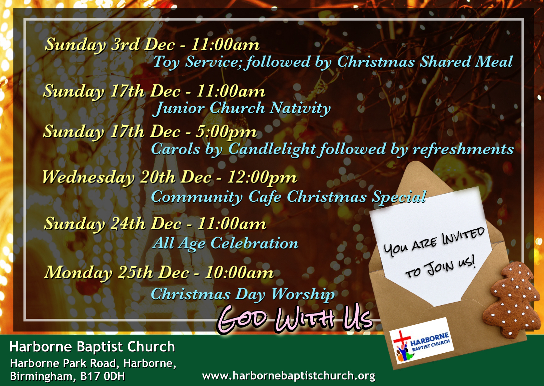 Celebrate Christmas at HBC