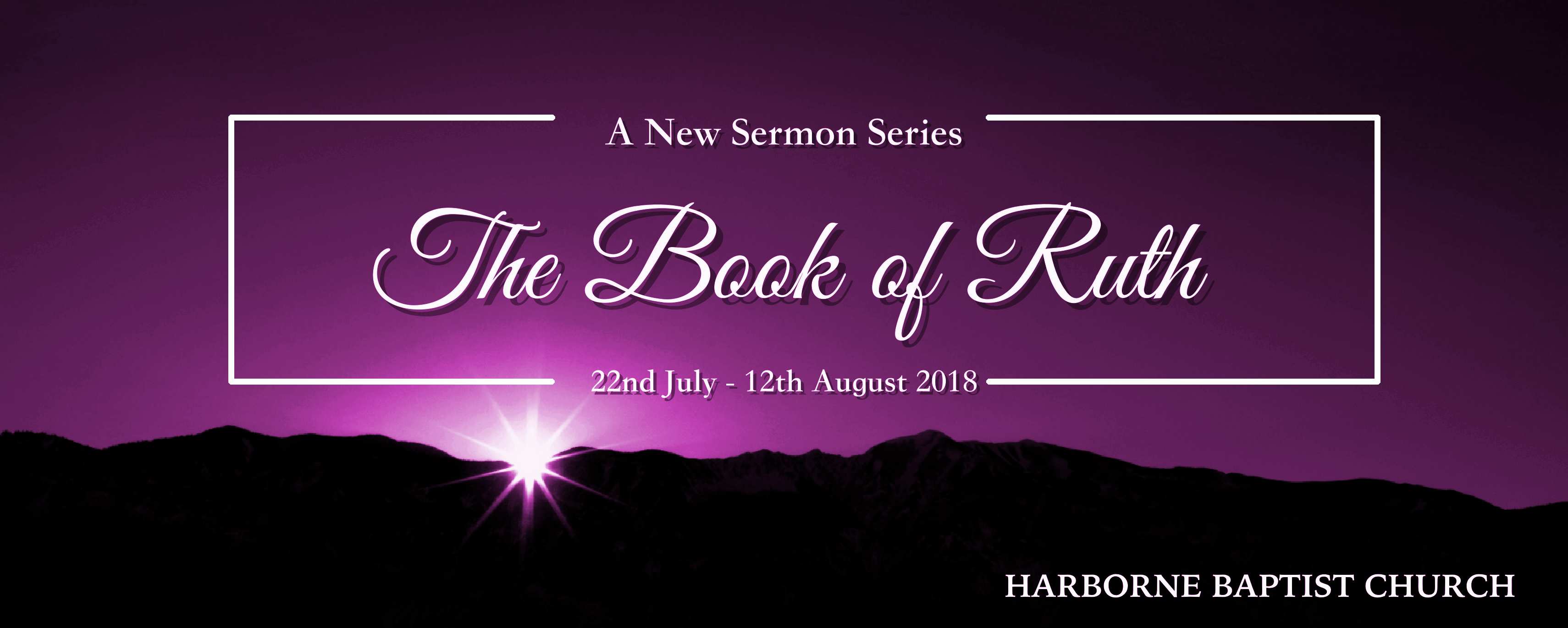 The Book of Ruth Sermon Series